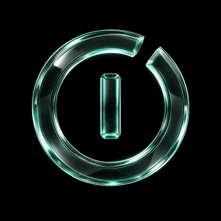 SEVR glass emergency power symbol